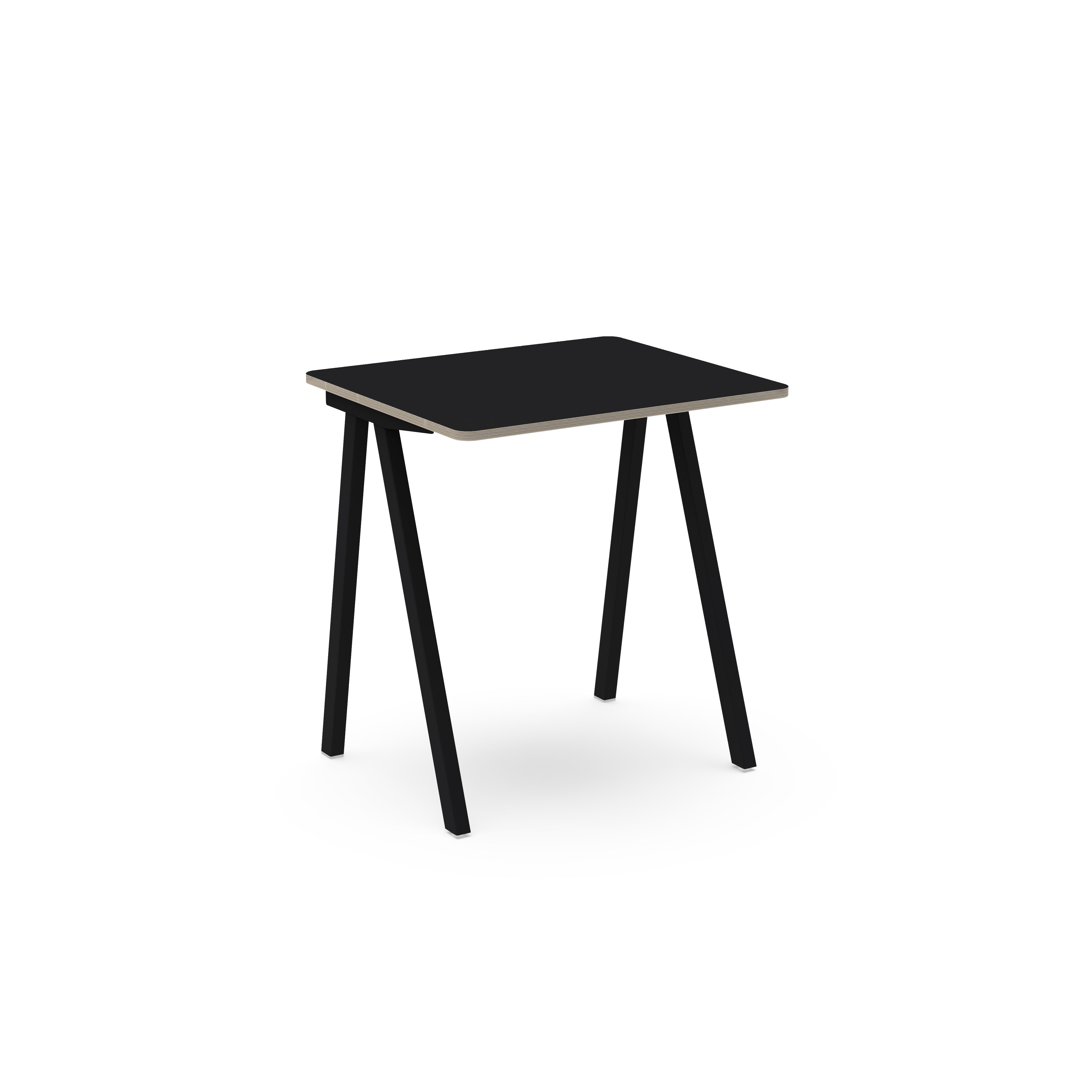 A TABLE školní jednolavice pevná černá
#barva_grafitově černá
