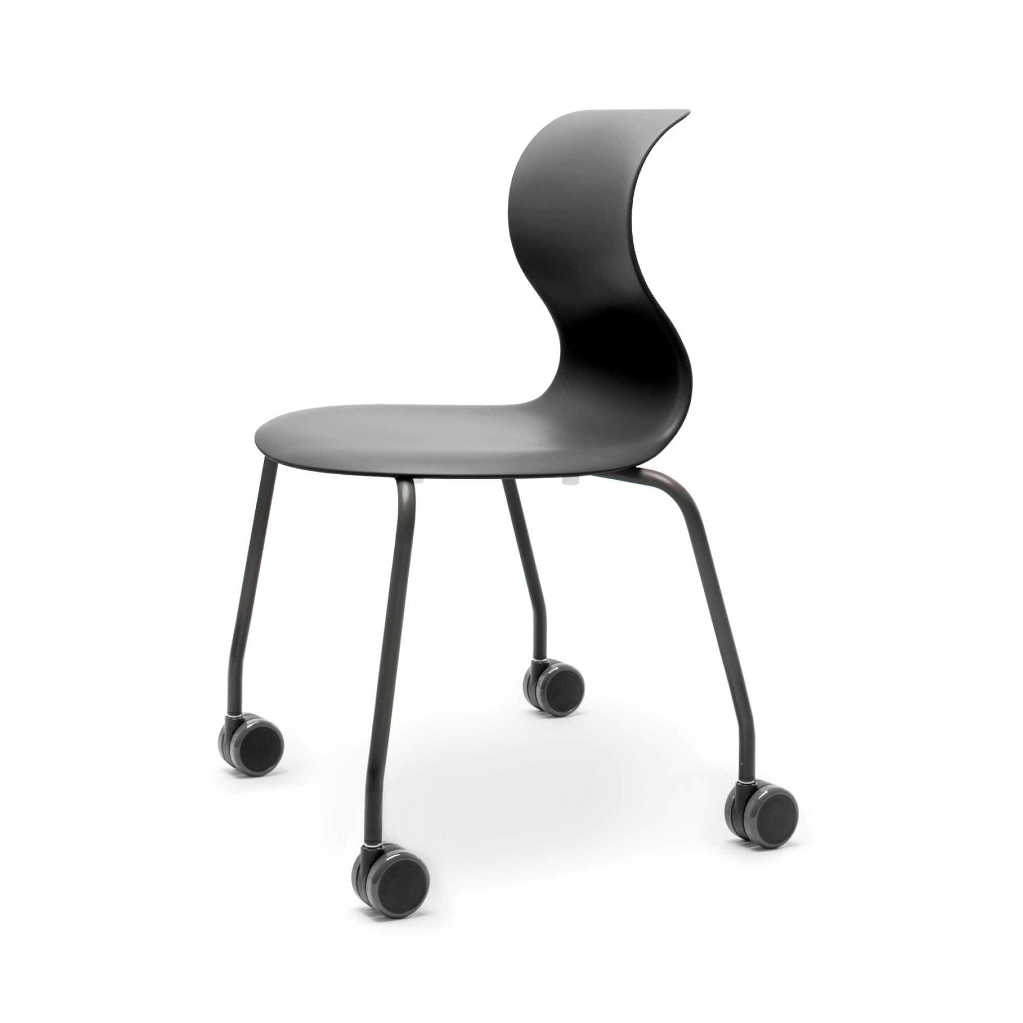 #barva_grafitově černá