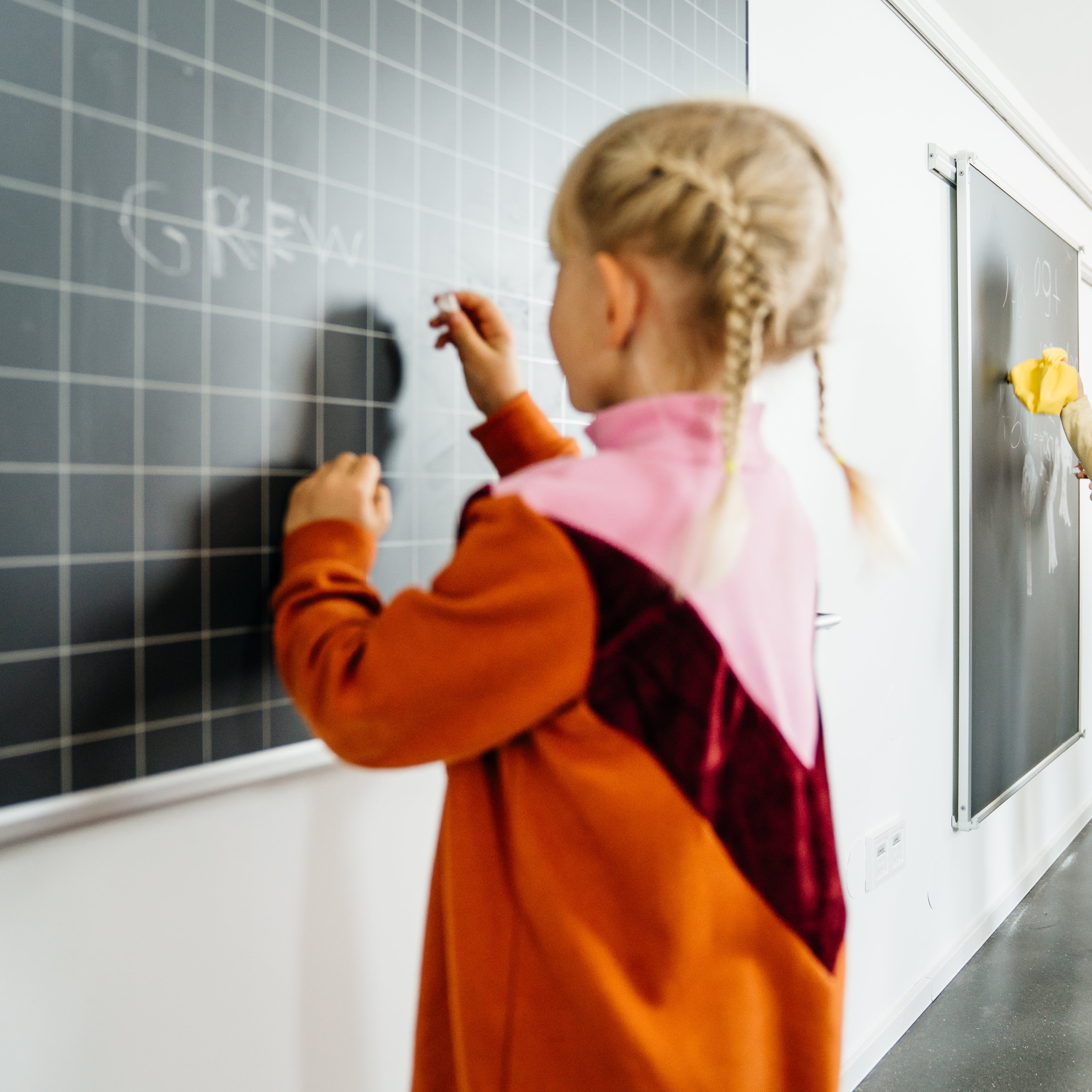 MOVING BOARD Bílá tabule / křídová tabule