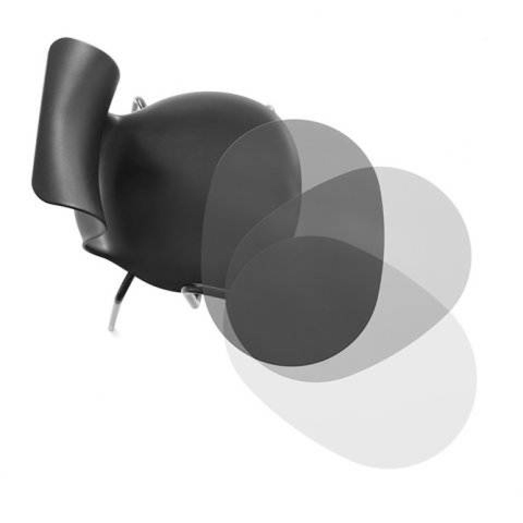 PRO CHAIR Hliníkový podstavec s kolečky
